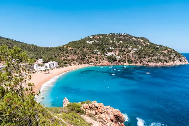 Imagen del paisaje de Ibiza